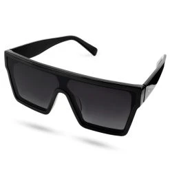 Otsu Occasus | Lunettes De Soleil Carrées Rétro à Verres Noirs Polarisés -Boutique Trendhim 1 1 glasot