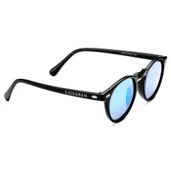 Sidegren Lunettes De Soleil Noires Rétro & Rondes à Verres Polarisés Bleu Miroir -Boutique Trendhim 1 3.2f00f335e86051568b6db8a338bb0743