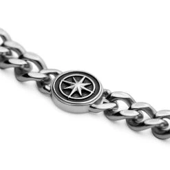 Arkai Atlas | Bracelet L'étoile Polaire En Acier Argenté -Boutique Trendhim 1 3a063694d7ae369a80468249d8c0c34558 3