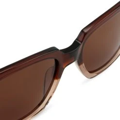 Arkai Occasus | Lunettes De Soleil Rétro Bicolores à Verres Bruns Polarisés -Boutique Trendhim 10 3 sizglasss