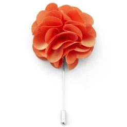Warren Asher Boutonnière Orange Deluxe