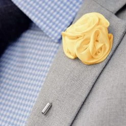 Warren Asher Boutonnière à Fleur De Rose Pêche -Boutique Trendhim 10908 lapel pin 2