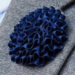 Warren Asher Boutonnière à Fleur Pissenlit Bleu Marine -Boutique Trendhim 10982best