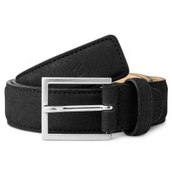 Fawler Ceinture En Cuir Noir Fritts