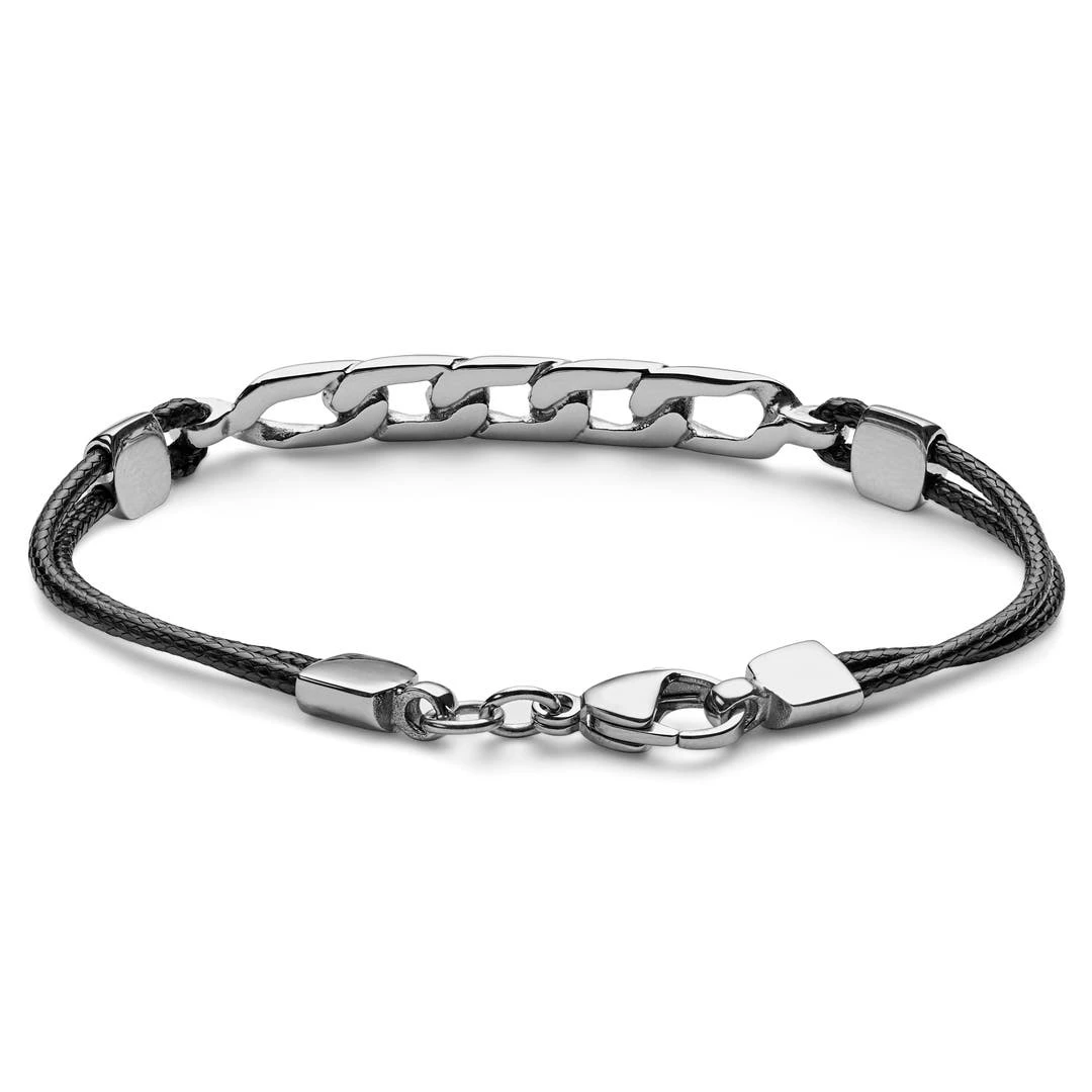 Lucleon Bracelet Gravel Lenn En Acier Argenté 2 Lucleon Bracelet Gravel Lenn En Acier Argenté – Image 2