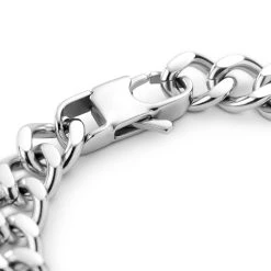 Lucleon Nomen | Bracelet En Acier Inoxydable Argenté Avec Plaque D'identification - 10 Mm -Boutique Trendhim 11 3imme