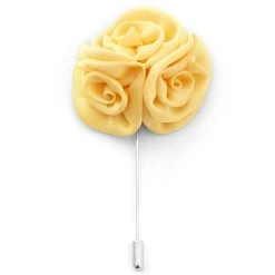 Warren Asher Boutonnière à Fleur De Rose Pêche