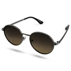 Lucleon Occasus | Lunettes De Soleil à Monture Gris Anthracite Et Verres Verts Polarisés -Boutique Trendhim 15 1 sull