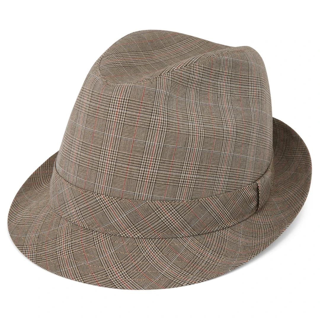 Fawler Chapeau Fedora Tirol Glen à Motif écossais 1 Fawler Chapeau Fedora Tirol Glen à Motif écossais