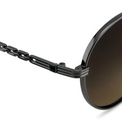 Lucleon Occasus | Lunettes De Soleil à Monture Gris Anthracite Et Verres Verts Polarisés -Boutique Trendhim 15 3 sull