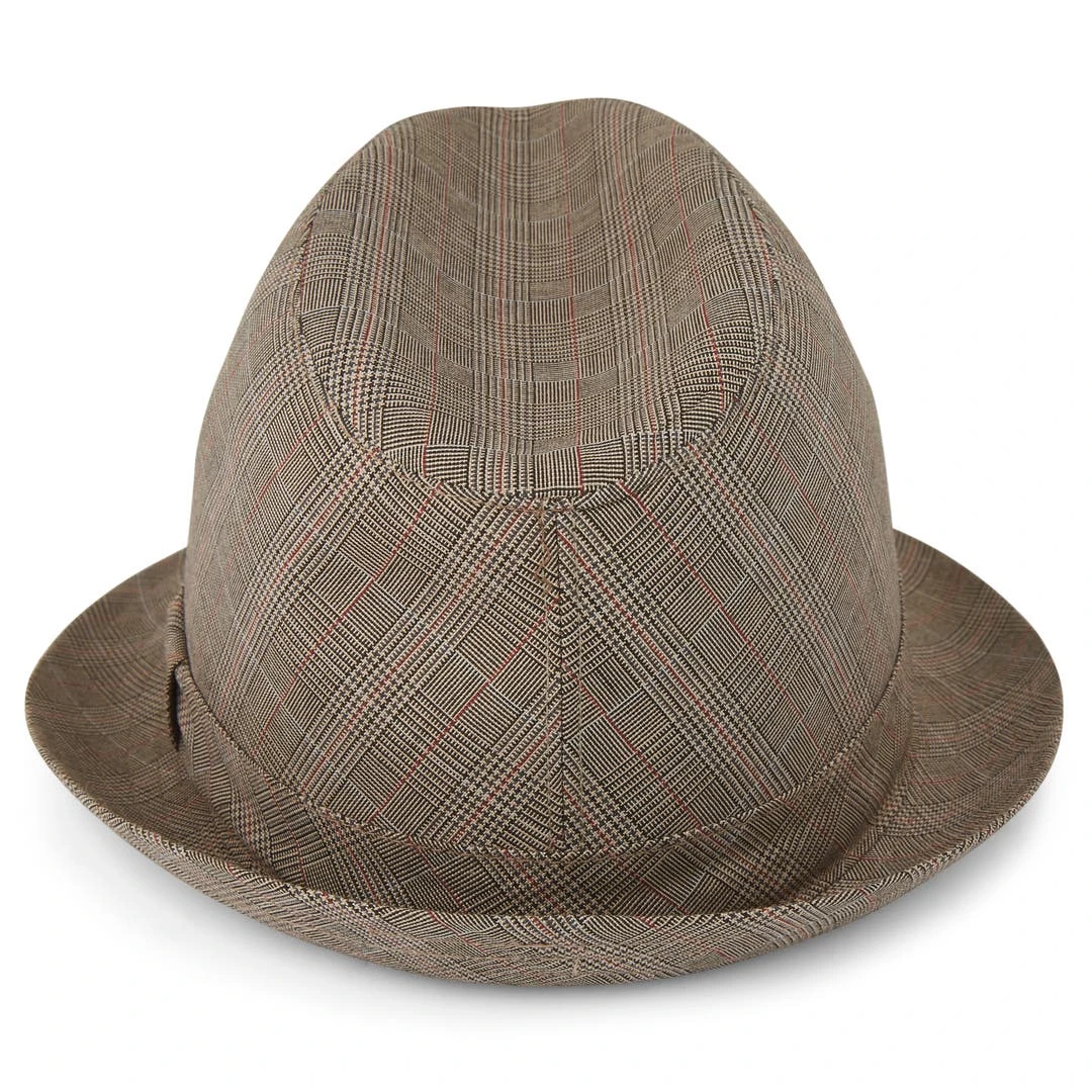Fawler Chapeau Fedora Tirol Glen à Motif écossais 4 Fawler Chapeau Fedora Tirol Glen à Motif écossais – Image 4