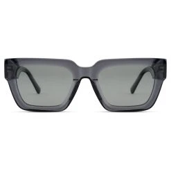 Otsu Occasus | Lunettes De Soleil Carrées Translucides à Verres Gris Polarisés