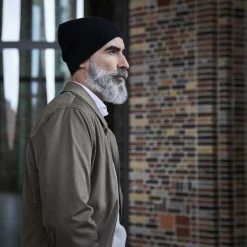 Fawler Beanie Kristian Kite En Coton Organique Noir -Boutique Trendhim 17706 3 squares