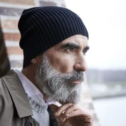 Fawler Beanie Bleu Marine Kristian Kite En Coton Organique -Boutique Trendhim 17707 4 squares