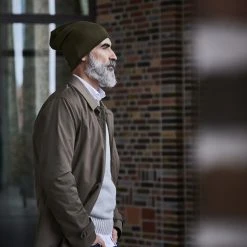 Fawler Beanie Vert Olive Kyler Kite En Coton Organique -Boutique Trendhim 17708 3 squares edited