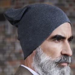 Fawler Beanie Gris Foncé Kyler Kite En Coton Bio -Boutique Trendhim 17709best1