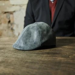 Fawler Casquette Plate Moda Maximo Grise En Cuir Végan 11 Fawler Casquette Plate Moda Maximo Grise En Cuir Végan -Boutique Trendhim 18012