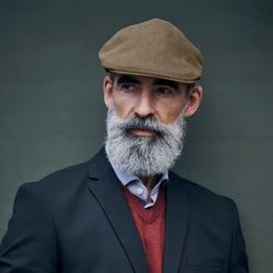 Fawler Casquette Plate Brune Mario Moda -Boutique Trendhim 18028 copy1