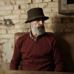 Fawler Chapeau Cloche Brun Foncé Giotto Modone -Boutique Trendhim 18096 4