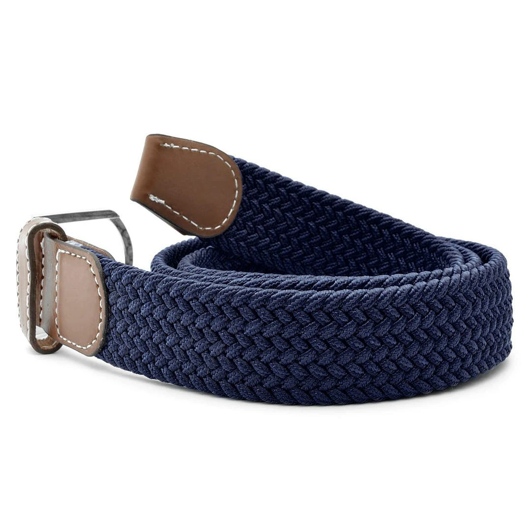 Collin Rowe Ceinture élastique Bleu Foncé XL 2 Collin Rowe Ceinture élastique Bleu Foncé XL – Image 2