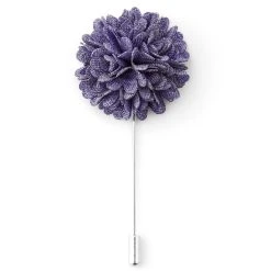 Warren Asher Boutonnière Fleur Violette