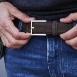 Fawler Ceinture Fauna En Cuir Brun Cacao -Boutique Trendhim 19146 2