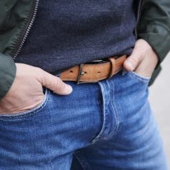 Fawler Ceinture En Cuir Marron Felecia -Boutique Trendhim 19321