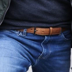 Fawler Ceinture En Cuir Marron Felecia -Boutique Trendhim 19321 2