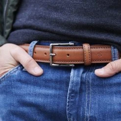 Fawler Ceinture En Cuir Marron Felecia -Boutique Trendhim 19321 3