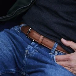 Fawler Ceinture En Cuir Marron Felecia -Boutique Trendhim 19321 4