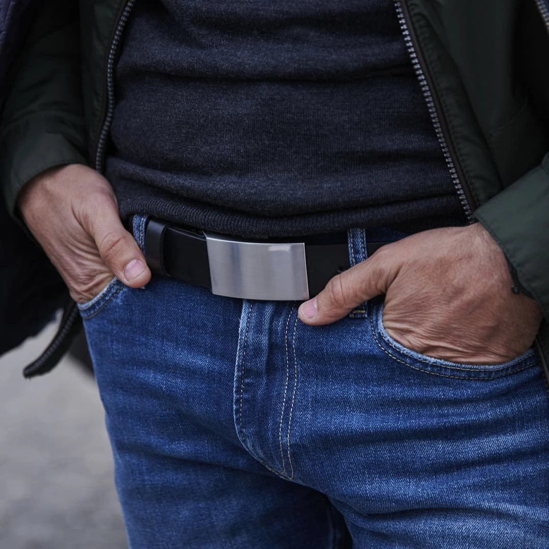 Fawler Ceinture En Cuir Noir Fanya 3 Fawler Ceinture En Cuir Noir Fanya – Image 3