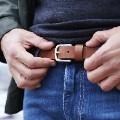 Fawler Ceinture En Cuir Brun Cognac Fayann -Boutique Trendhim 19367