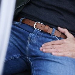 Fawler Ceinture En Cuir Brun Cognac Fayann -Boutique Trendhim 19367 3