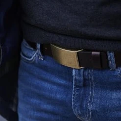 Fawler Ceinture En Cuir Brun Foncé Fan 9 Fawler Ceinture En Cuir Brun Foncé Fan -Boutique Trendhim 19377