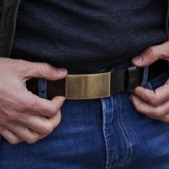 Fawler Ceinture En Cuir Brun Foncé Fan 8 Fawler Ceinture En Cuir Brun Foncé Fan -Boutique Trendhim 19377 2