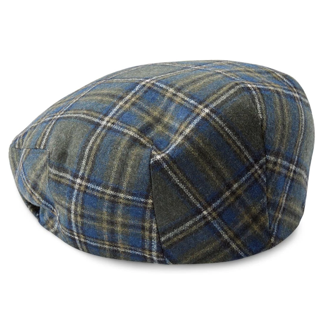 Fawler Casquette Plate Fido Ivy En Tartan Vert 5 Fawler Casquette Plate Fido Ivy En Tartan Vert – Image 5