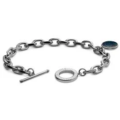 Arkai Atlas | Bracelet En Acier Argenté Avec Pendentif Azurite Et Malachite -Boutique Trendhim 2 2a973b7c596ee299600a1d5531e131f1eb 3