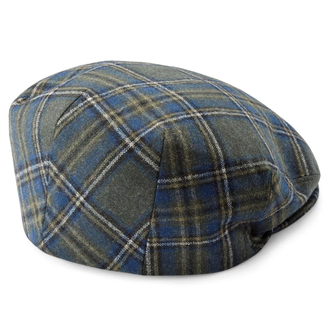 Fawler Casquette Plate Fido Ivy En Tartan Vert 6 Fawler Casquette Plate Fido Ivy En Tartan Vert – Image 6