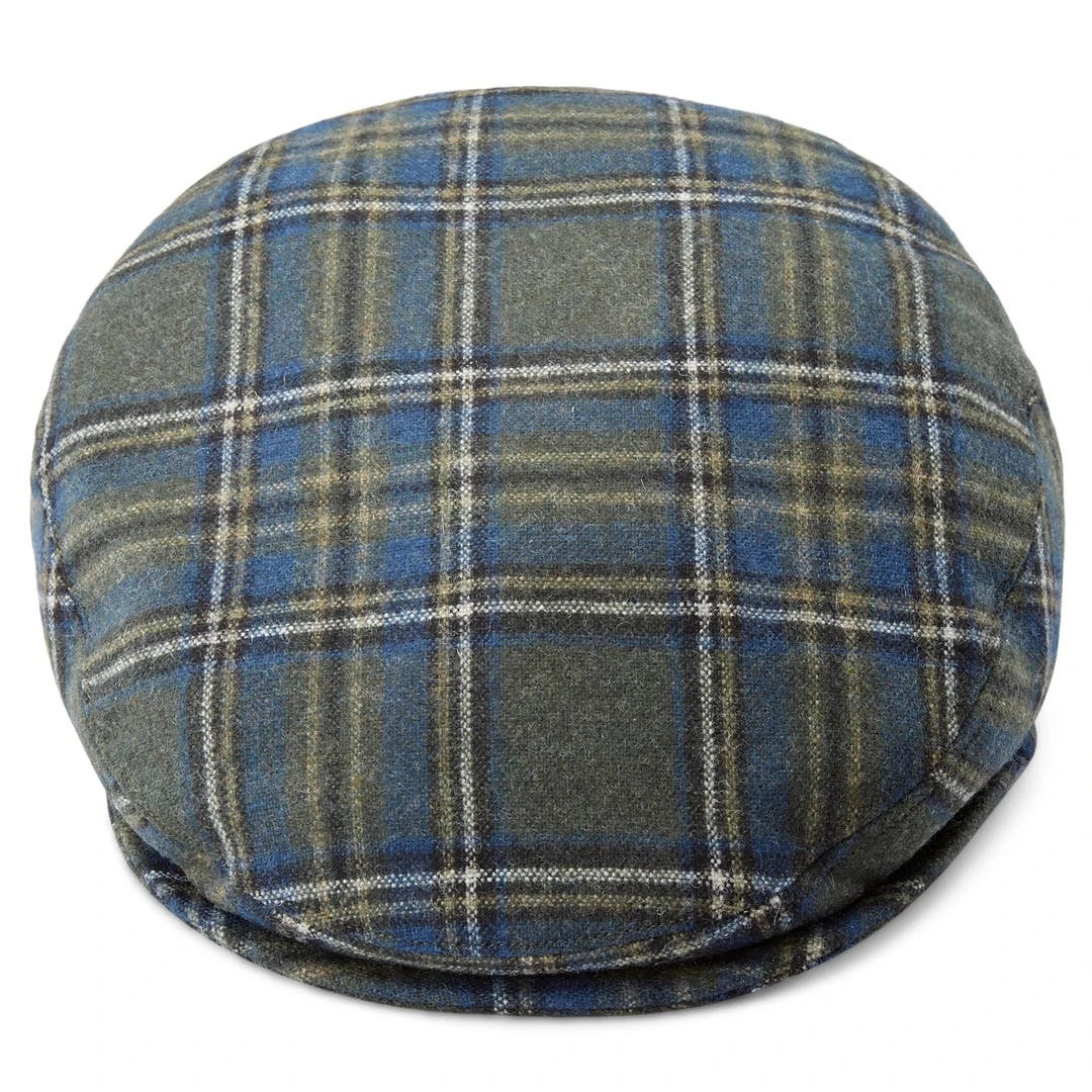 Fawler Casquette Plate Fido Ivy En Tartan Vert 2 Fawler Casquette Plate Fido Ivy En Tartan Vert – Image 2