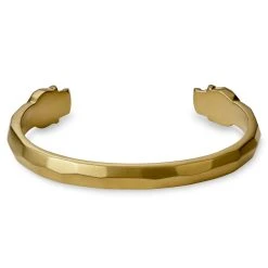 Moody Mason Bracelet Manchette Jax Tête De Mort En Acier Doré -Boutique Trendhim 21457 4