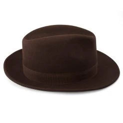 Fawler Chapeau Fedora Fido Alessandria En Laine Brune -Boutique Trendhim 22 3 copy 3