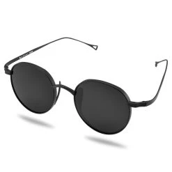 Arkai Occasus | Lunettes De Soleil En Titane Noir à Verres Ronds Polarisés -Boutique Trendhim 25 5 arksan