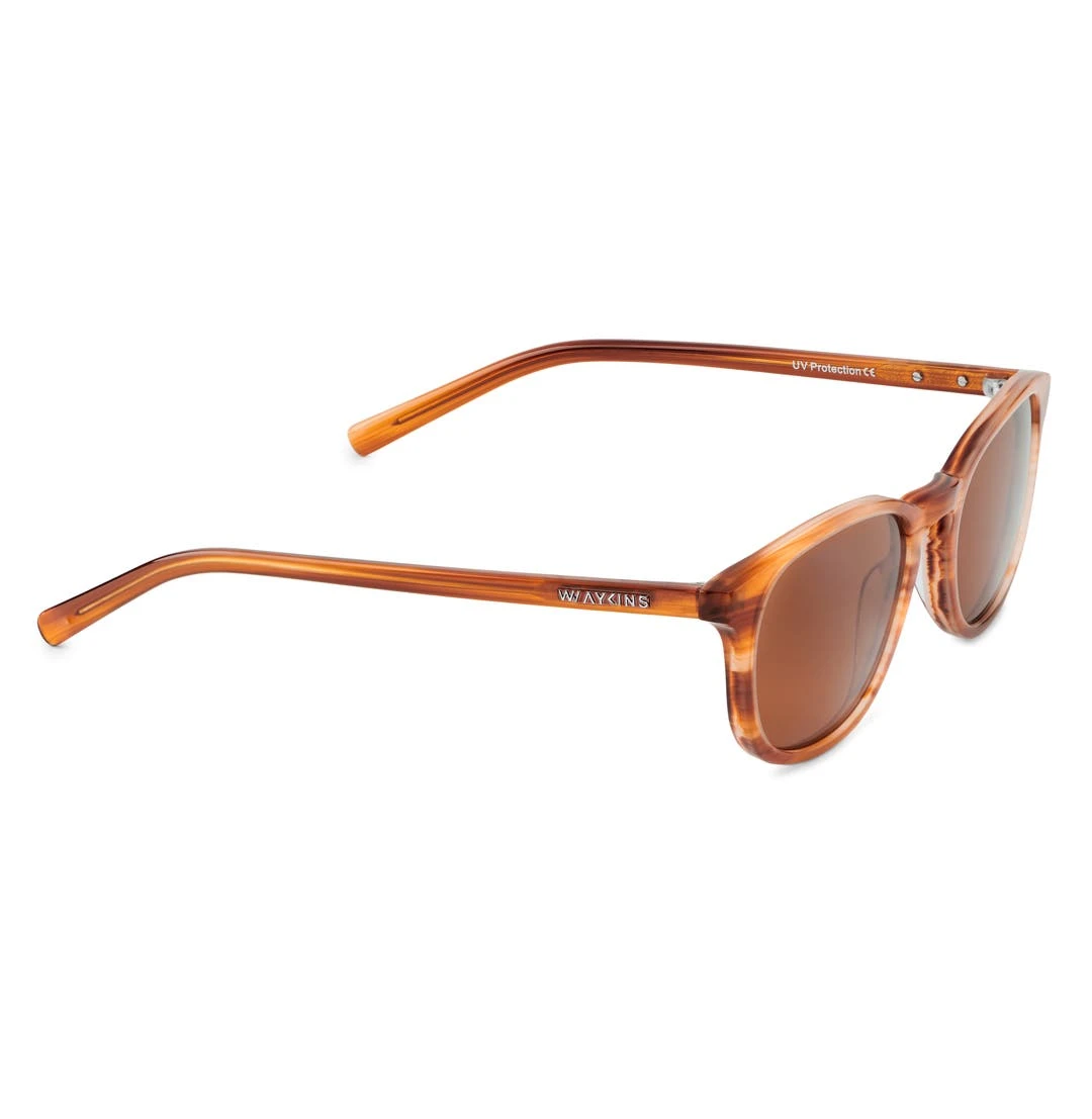 Waykins Lunettes De Soleil Marron Warrick Thea à Verres Polarisés Bruns 3 Waykins Lunettes De Soleil Marron Warrick Thea à Verres Polarisés Bruns – Image 3