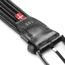 Fawler Ceinture Tressée Noire En Cuir Italien Pleine Fleur -Boutique Trendhim 28048 4