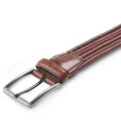 Fawler Ceinture Tressée Brune En Cuir Italien Pleine Fleur -Boutique Trendhim 28059 3