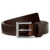 Fawler Ceinture En Cuir Brun Foncé Filippo