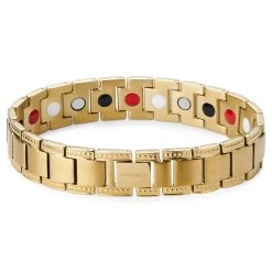 Lucleon Bracelet Magnétique En Titane Doré -Boutique Trendhim 3 1mag