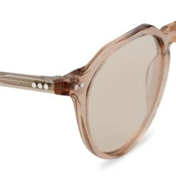 Otsu Occasus | Lunettes De Soleil Translucides Brun Clair Et De Style Vintage à Verres Ronds Polarisés -Boutique Trendhim 3 3 glasot
