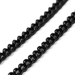 Lucleon Bracelet Chaîne à Mailles Noires - 4 Mm -Boutique Trendhim 3 4 88f962b05be784bd16c6d50122c9ed52 3