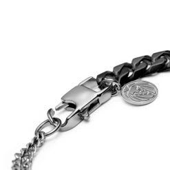 Lucleon Bracelet En Acier Argenté Et Bronze Gunmetal Carlos Amager à Double Maille Gourmette -Boutique Trendhim 30 37bdbe9294987b3fe7540f7e2a0b9be50 3